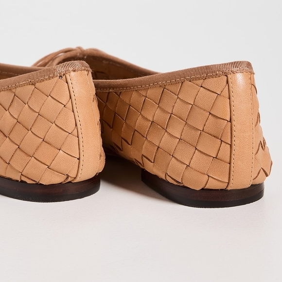 Loeffler Randall Tan Landry Woven Loafers BNWOB - Picture 4 of 9